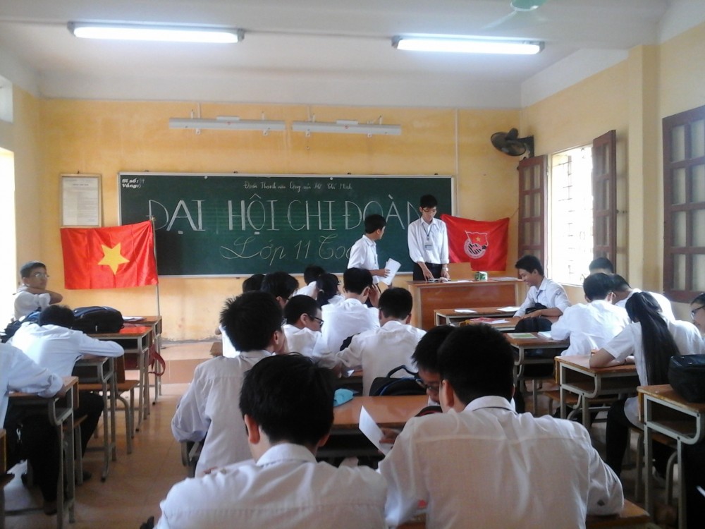 Đại hội Chi đoàn trường THPT Chuyên Nguyễn Trãi