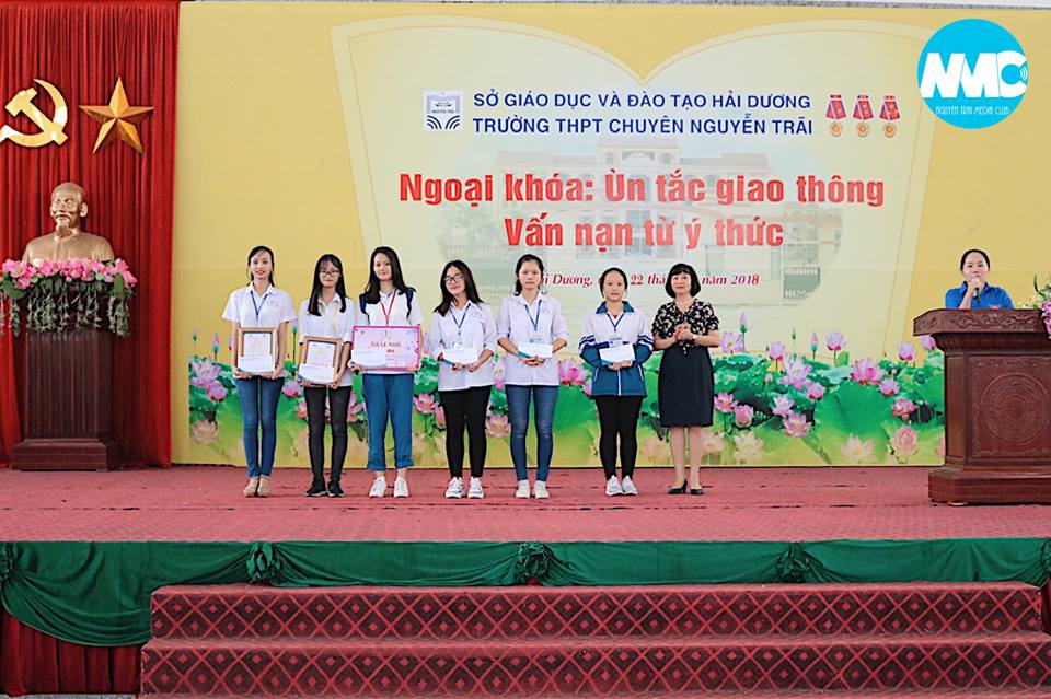 Chuyên Nguyễn Trãi tỏa sáng trong chuỗi cuộc thi "Sắc màu Hải Dương" năm 2018