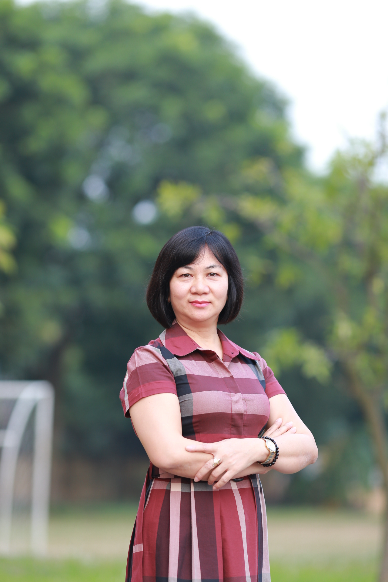 Cô giáo Nguyễn Thị Hồng Thanh, Phó hiệu trưởng nhà trường, 10/2019