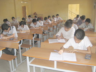 Tốt nghiệp THPT ở TP Hải Dương có 3 trường đạt tỉ lệ 100% là Nguyễn Trãi, Hồng Quang, Hoàng Văn Thụ