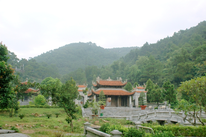 Đền thờ Nguyễn Trãi ở xã Cộng Hoà, Chí Linh, Hải Dương